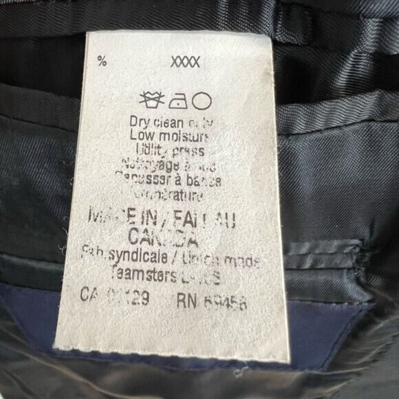 Ellie Tahari Men’s 41L Black Classic Fit Suit Jacket 2 Button Work Chic Formal - Picture 10 of 14